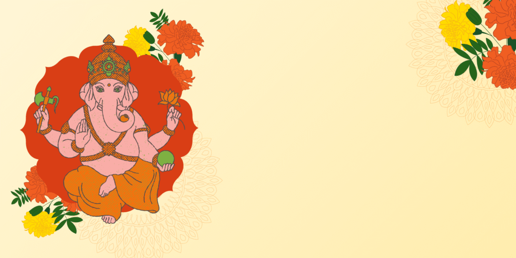 Ganapati flex background