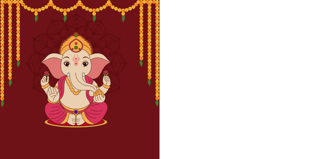 Ganapati flex background