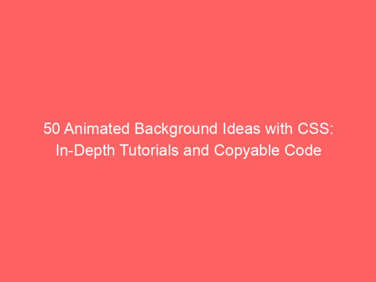 CSS video background for a widget, showcasing animated effects.